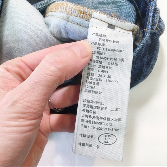 Abercrombie & Fitch button fly skinny jeans - Picture 8 of 14